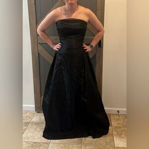 Black formal gown